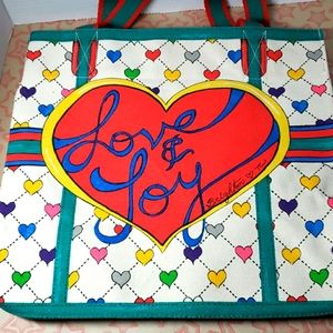 Brighton Love and Joy Holiday Tote Tom Clancy NWT
